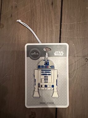 Hallmark Star Wars R2-D2 Silver and Blue Ornament